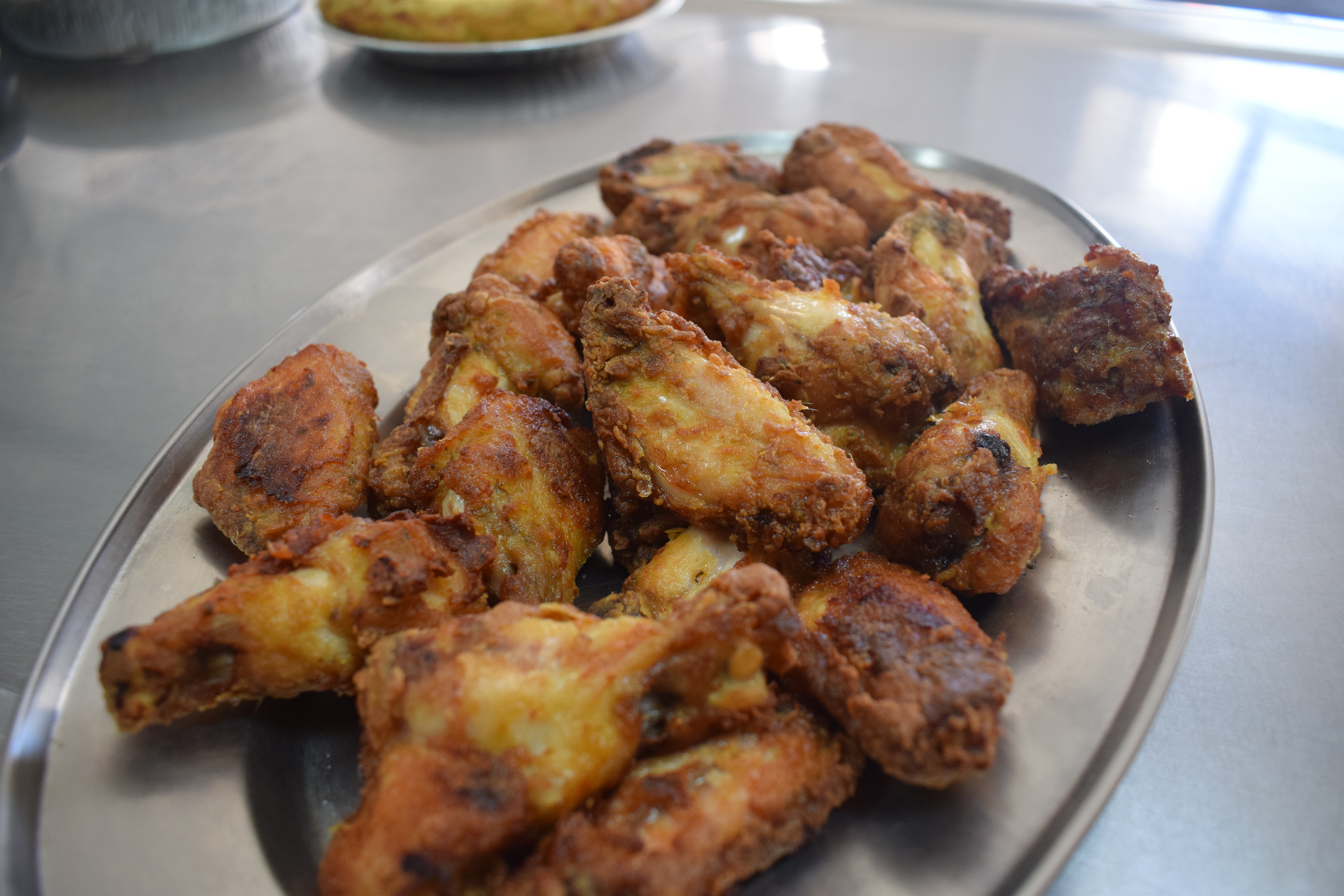 Alitas de pollo asadas